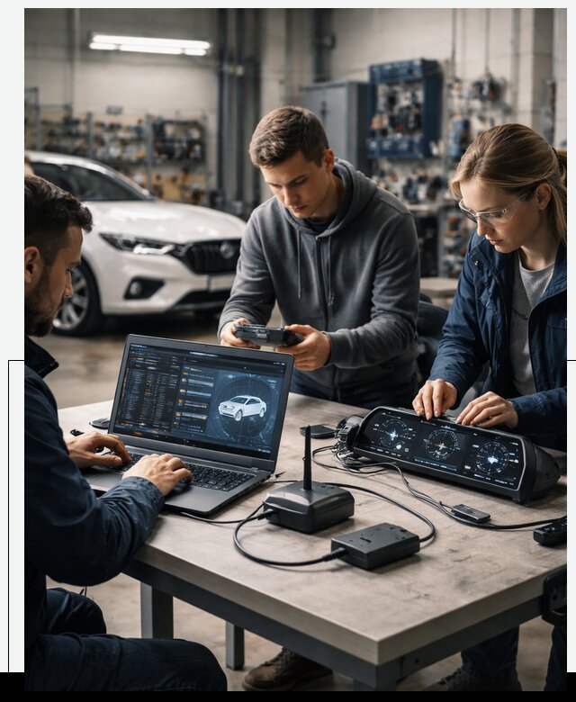 Разработка Connected Car и ПО для автопрома в Борисоглебске