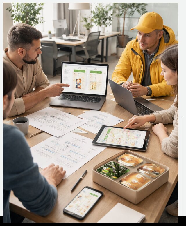 Разработка агрегатора доставки еды в Борисоглебске от 15606 р., АвикейБрс